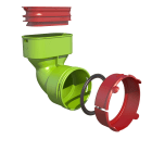 Ubbink France - Kit adaptateur Air Excellent AE34C-AE35SC