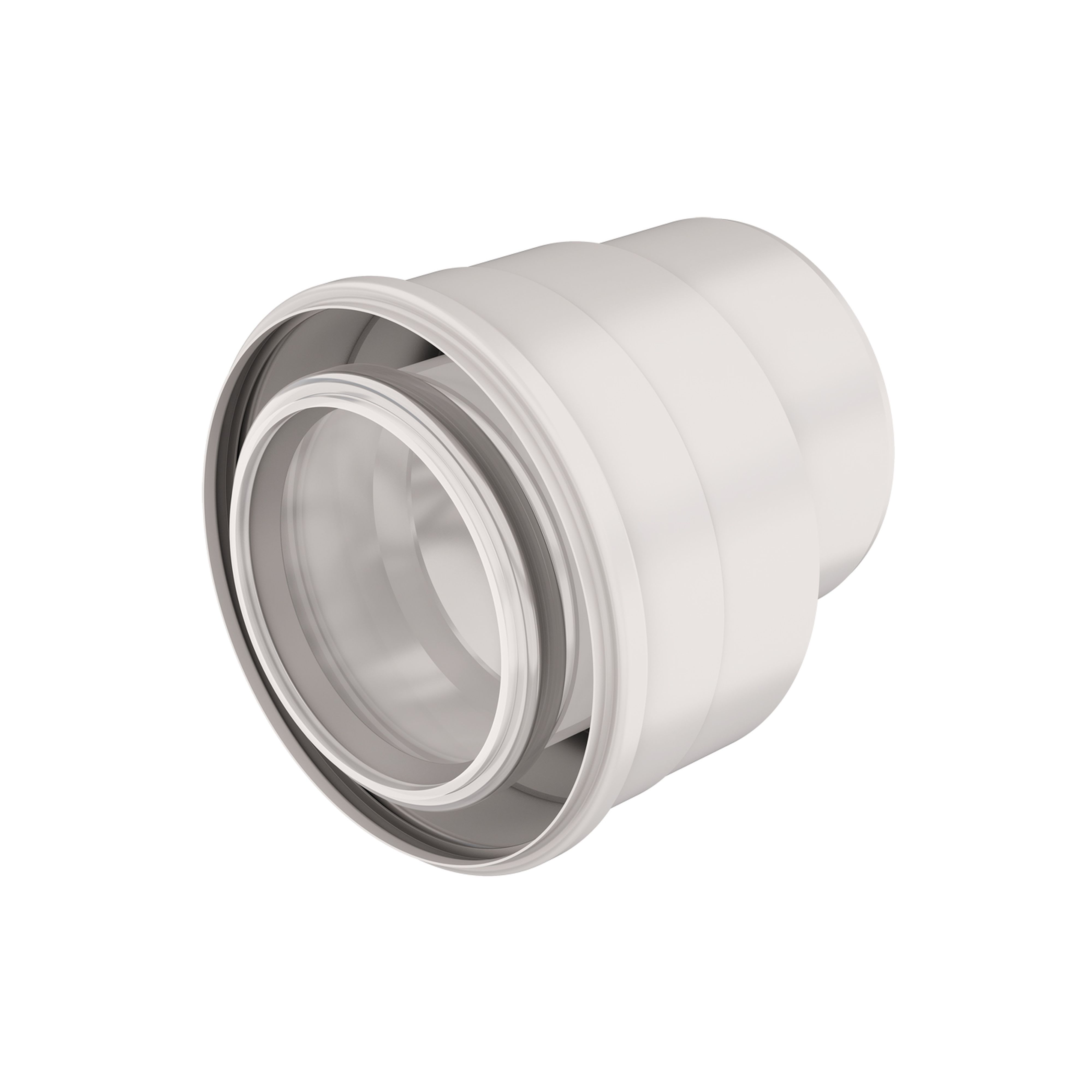 Ubbink France - Adaptateur Rolux Condensation D80M/125M-110F/160F PPtl/galva