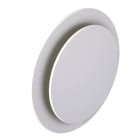 Ubbink France - Bouche Haelix ronde blanche réglable D125mm