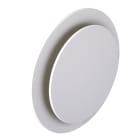 Ubbink France - Bouche Haelix ronde blanche réglable D125mm