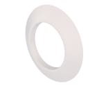 Ubbink France - Rosace de finition extérieure D100mm blanche EPDM