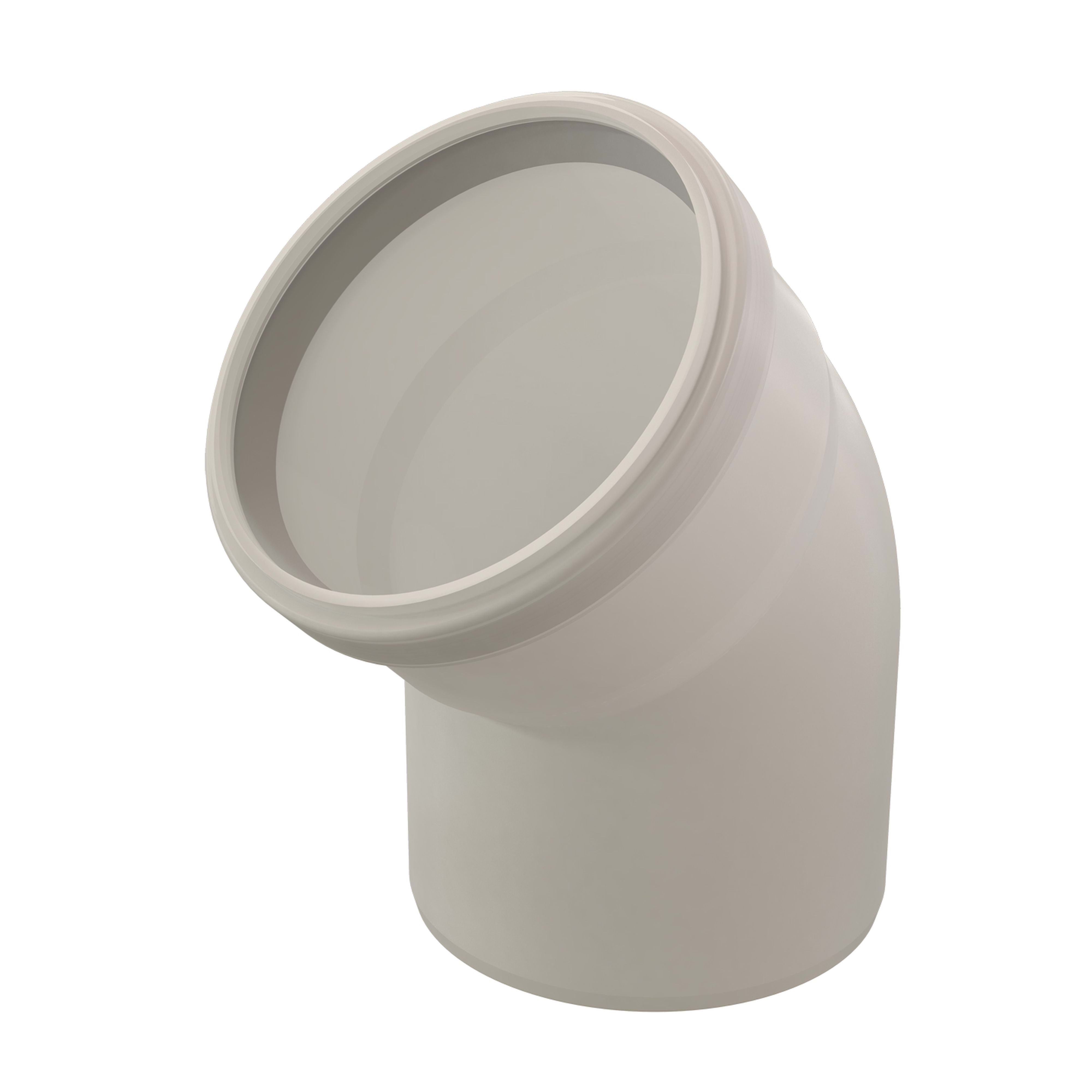 Ubbink France - Coude 45° Chemilux Condensation D125mm PPTL