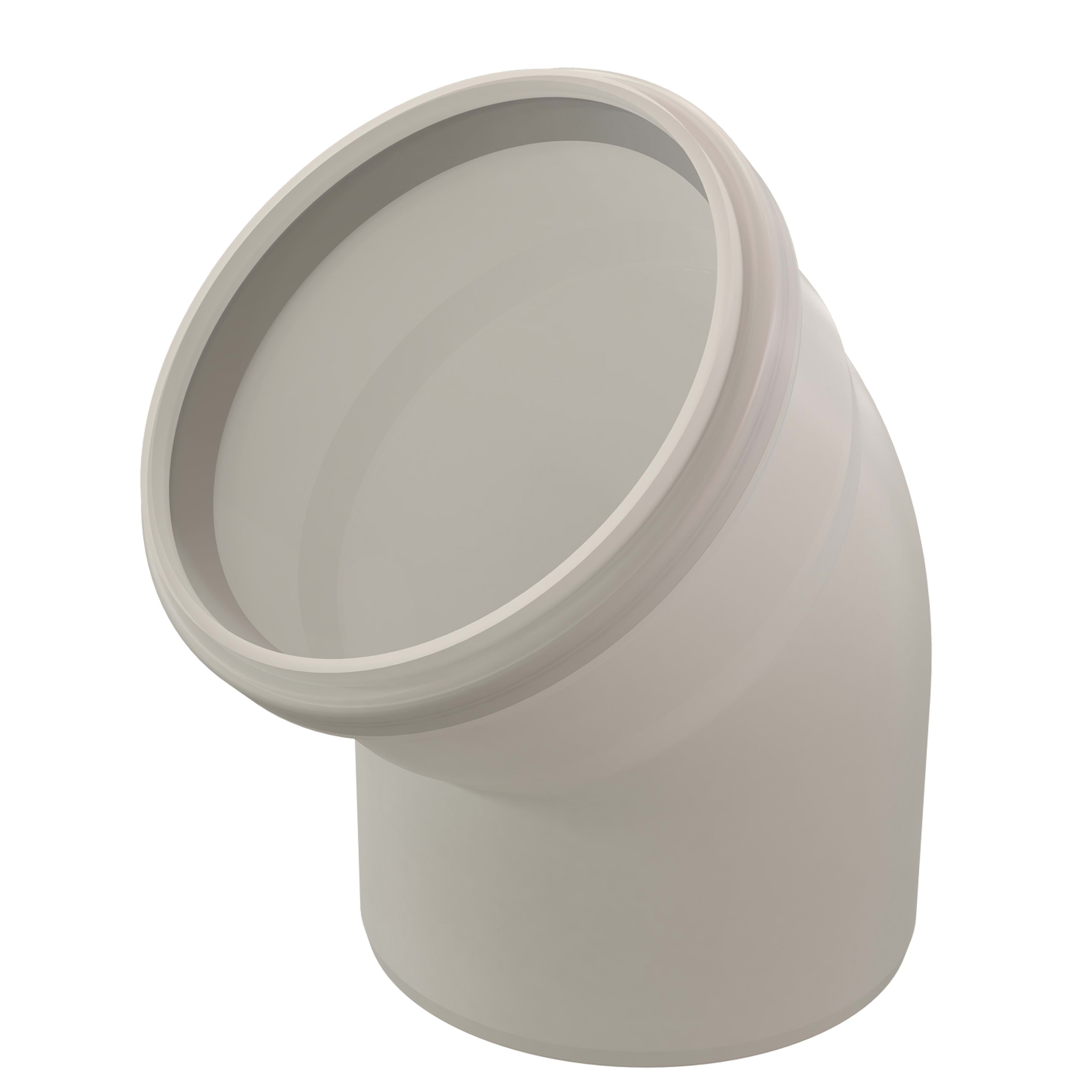 Ubbink France - Coude 45° Chemilux Condensation D160mm PPTL