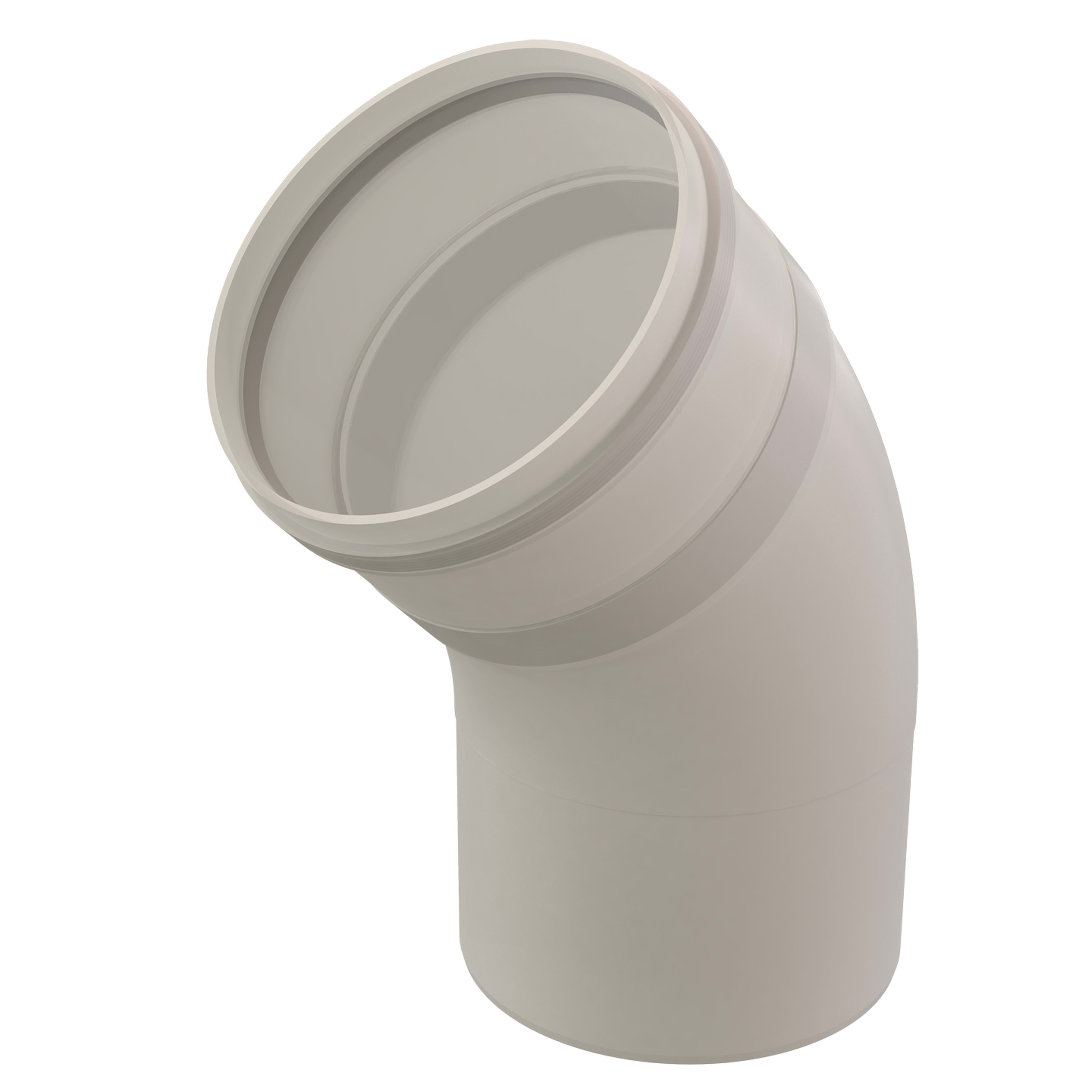 Ubbink France - Coude 45° Chemilux Condensation D250mm PPTL