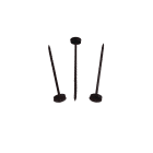 Ubbink France - Clou parapluie long.120mm marron RAL 8028