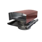 Ubbink France - Sortie de toit VMC Ubiflu 9 rouge diamètre 500mm