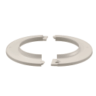 Ubbink France - Rosace de finition intérieure D100mm blanche PE