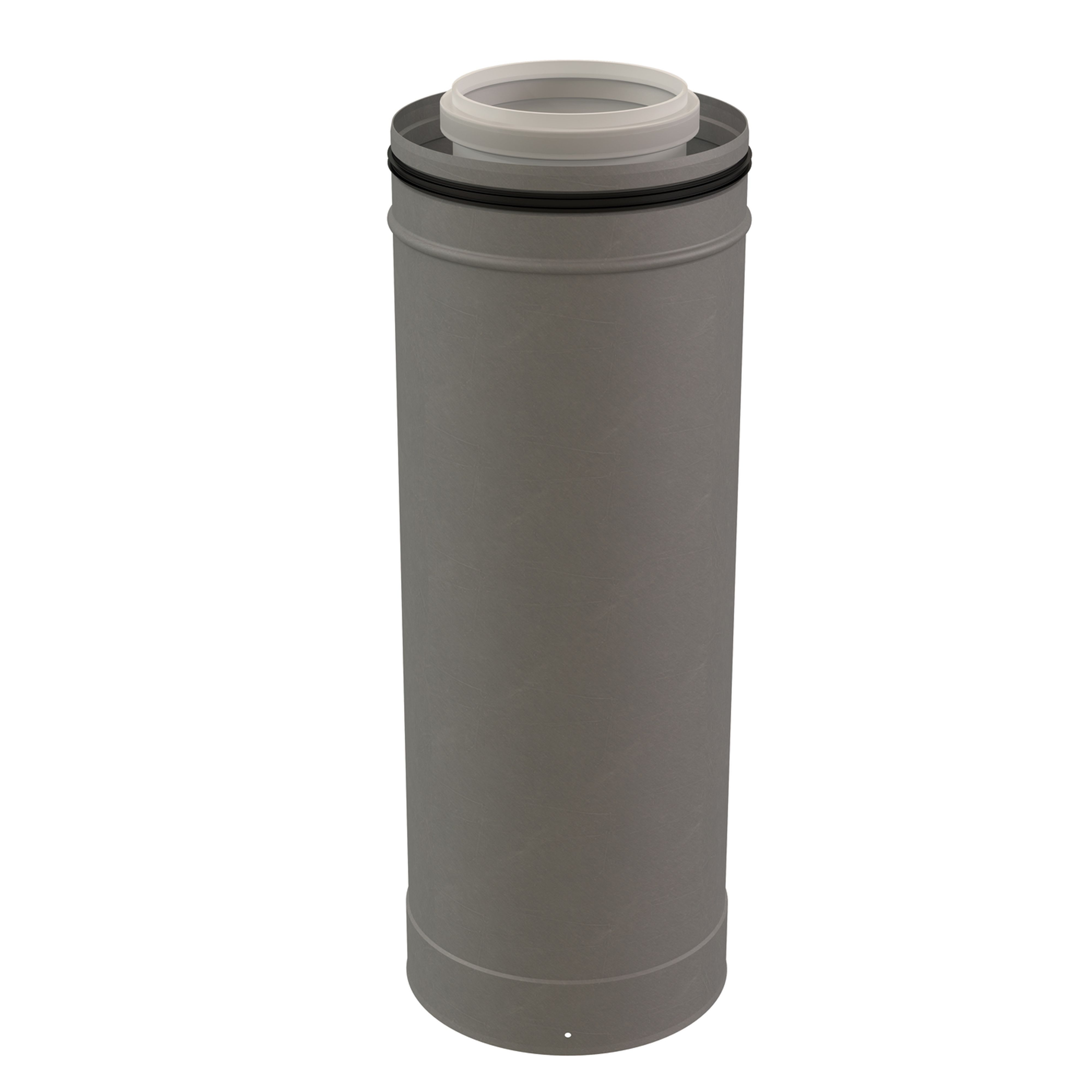 Ubbink France - Conduit Rolux 3CEP Condensation D125/200mm long.1000mm