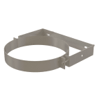 Ubbink France - Collier mural Chemilux Condensation extérieur inox D350mm