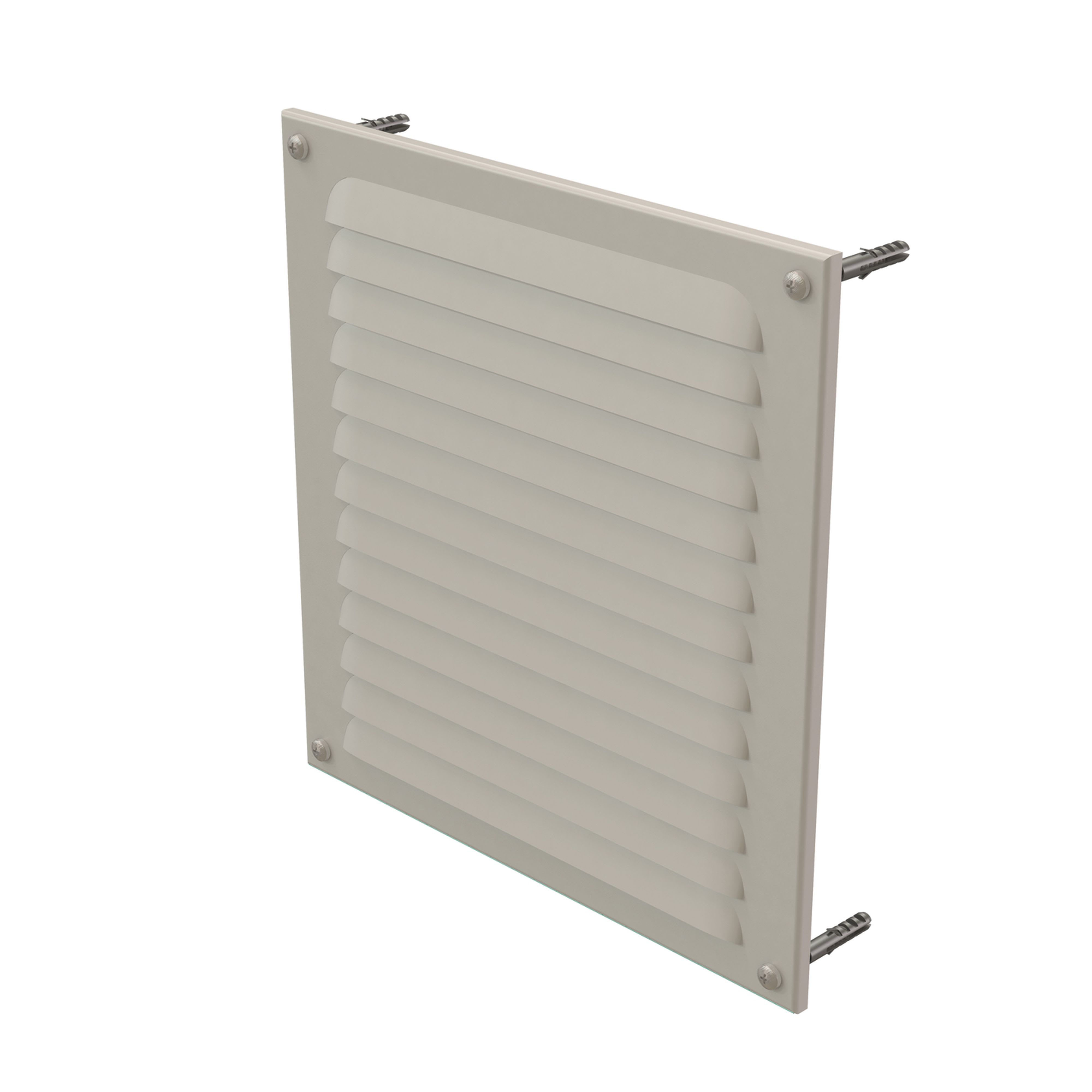 Ubbink France - Grille aeration 230 x 240mm blanche