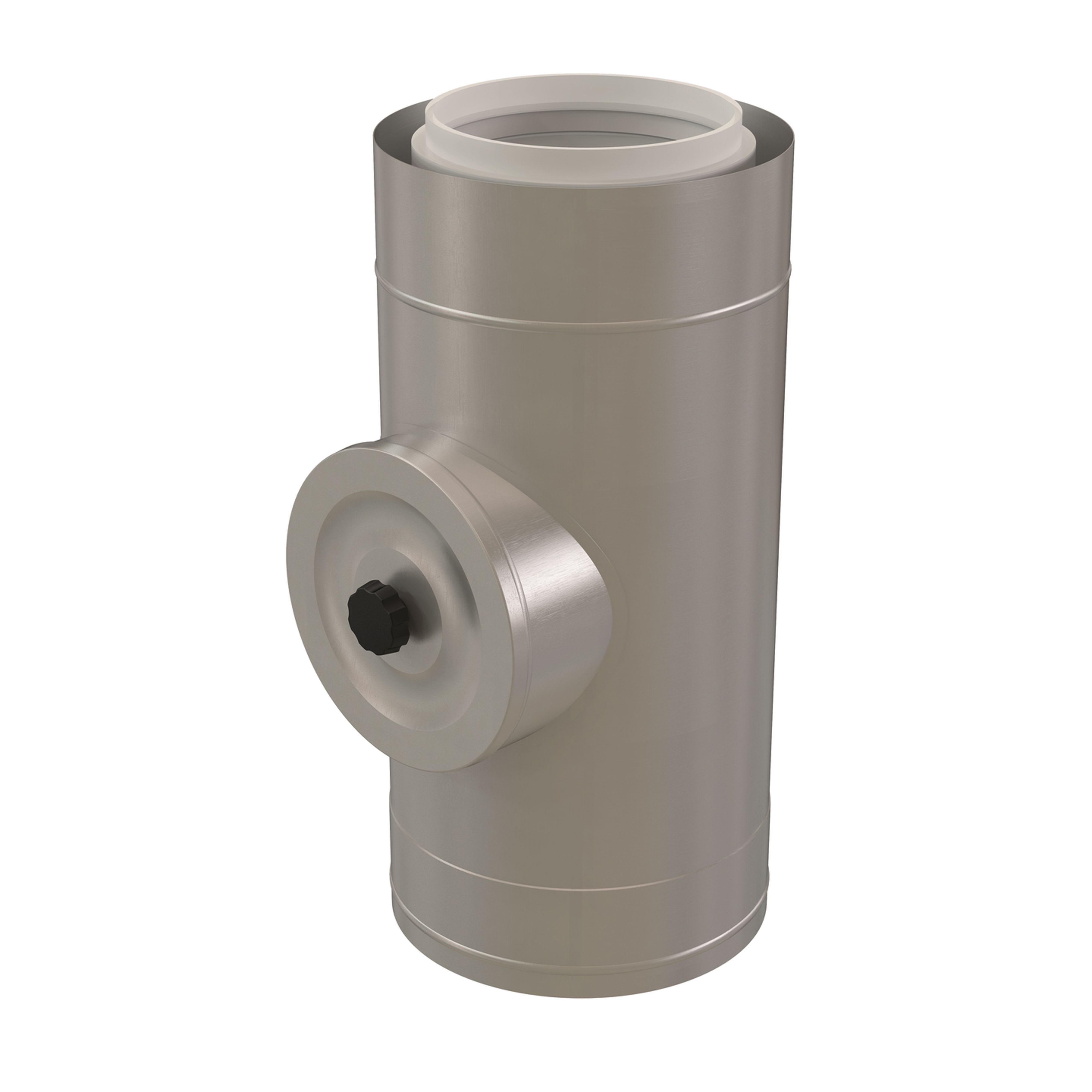 Ubbink France - Conduit de visite 200/300 PPtl/Inox pour système double paroi
