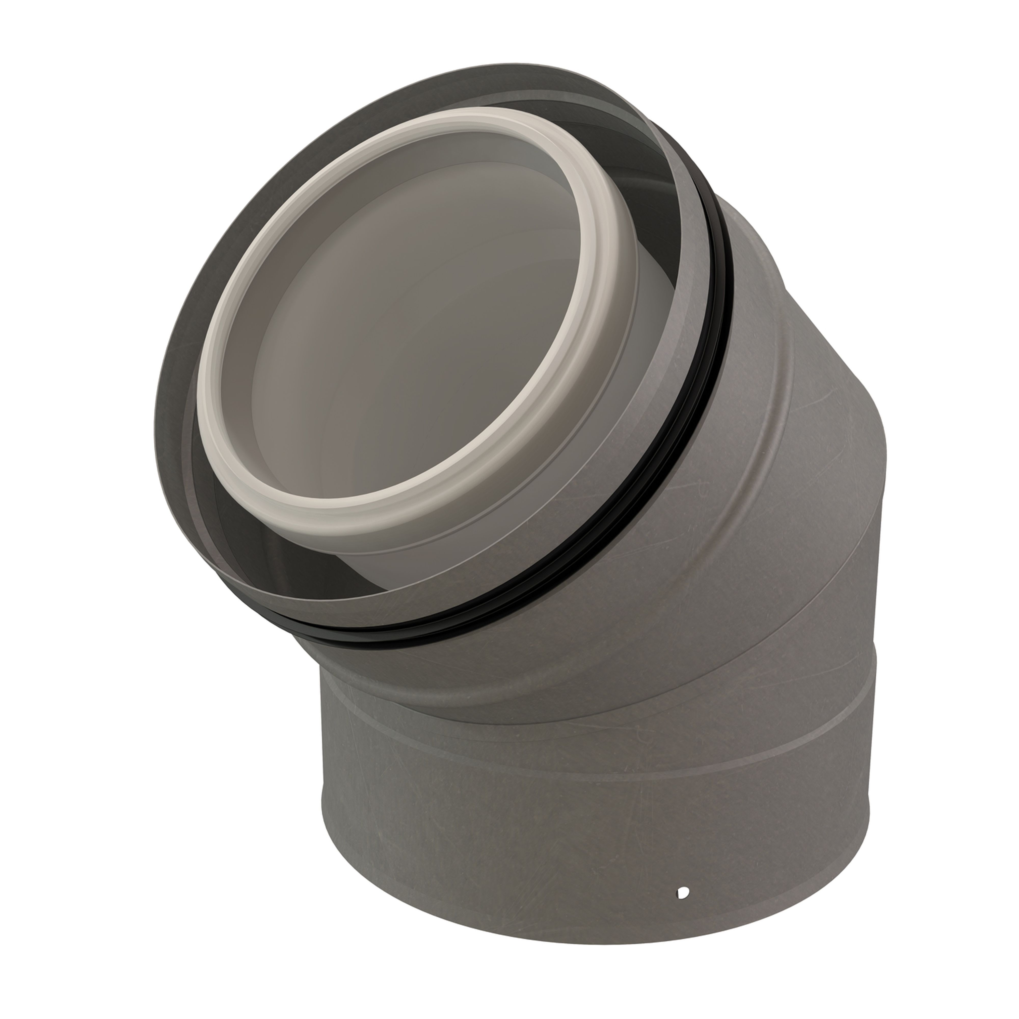 Ubbink France - Coude 45° Rolux 3CEp Condensation D110/160mm