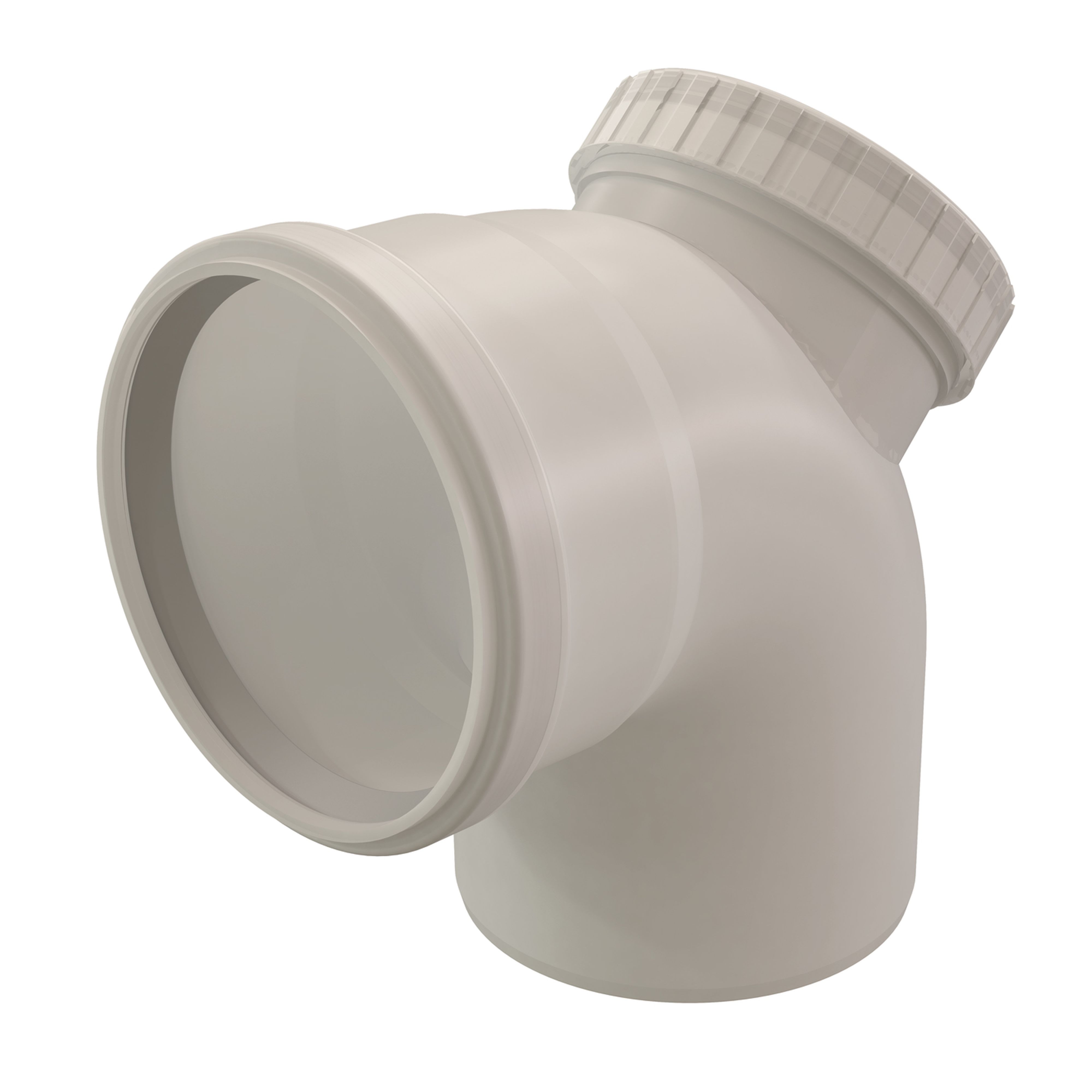 Ubbink France - Coude de visite 87° Chemilux Condensation D125mm PPtl