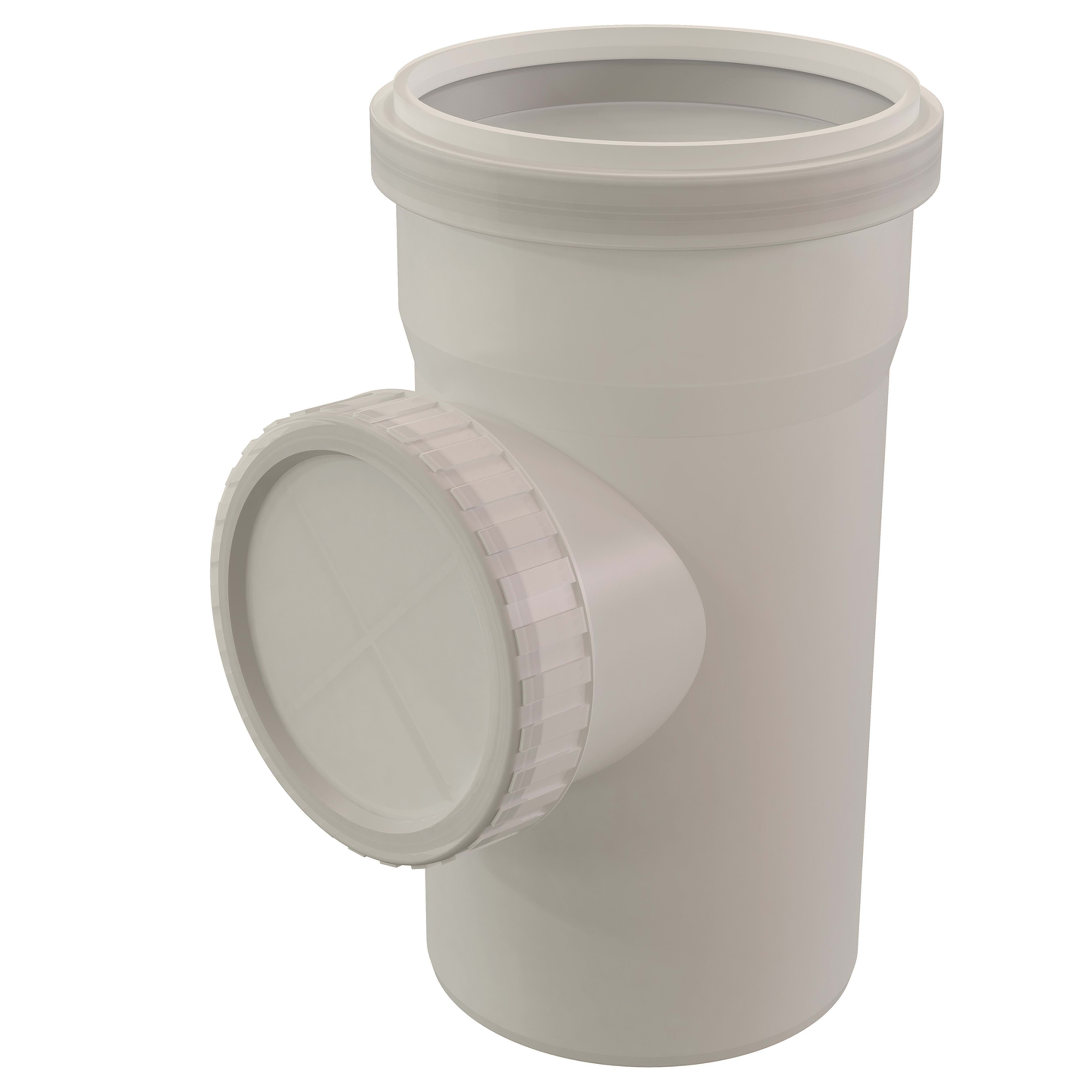 Ubbink France - Conduit de visite Chemilux Condensation D125mm PPTL long.255mm