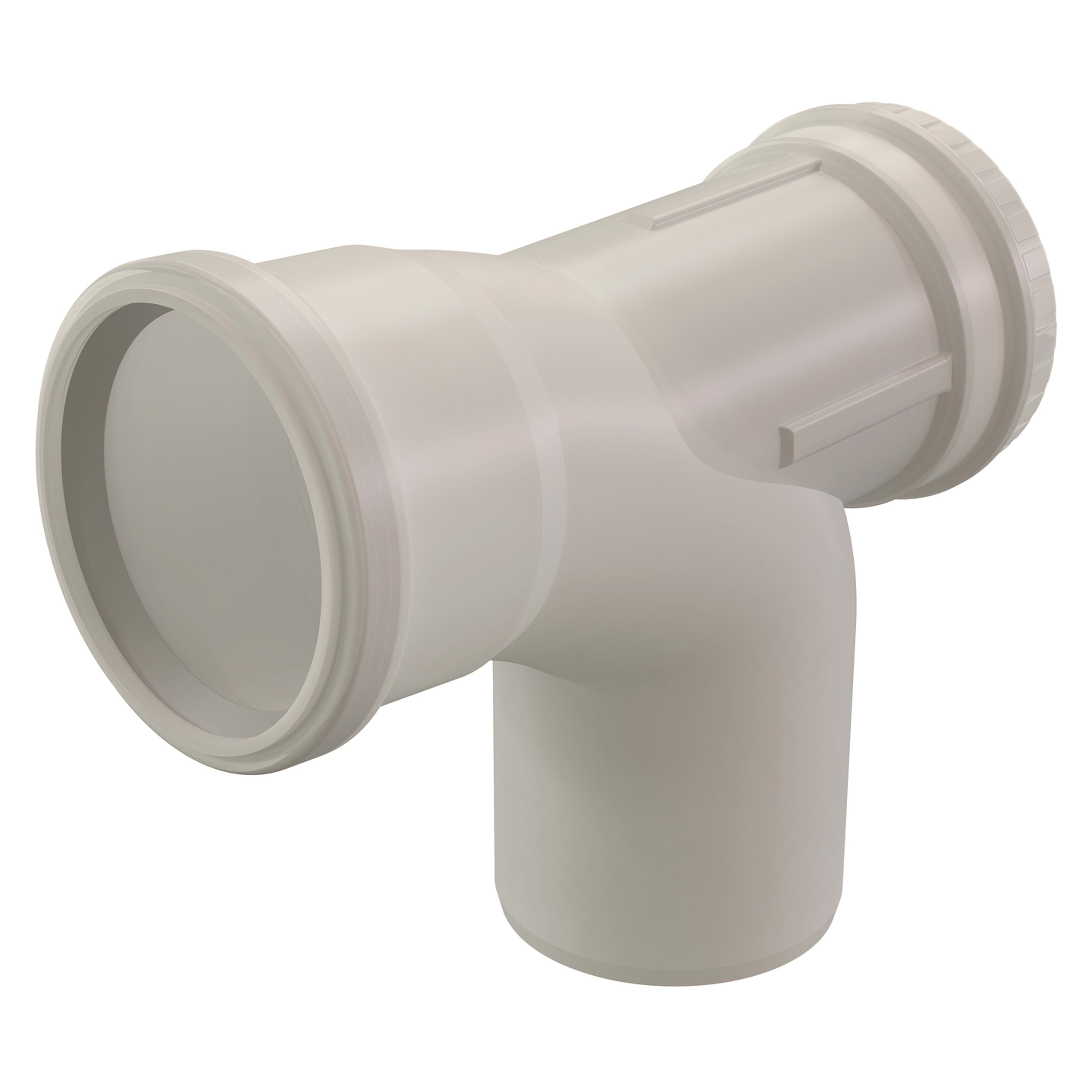 Ubbink France - Coude de visite 87° Chemilux Condensation D80mm PPTL long.132mm