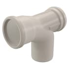 Ubbink France - Coude de visite 87° Chemilux Condensation D80mm PPTL long.132mm