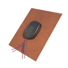 Ubbink France - Passe-câbles solaire photovoltaïque pour pente 15°-55°ocre