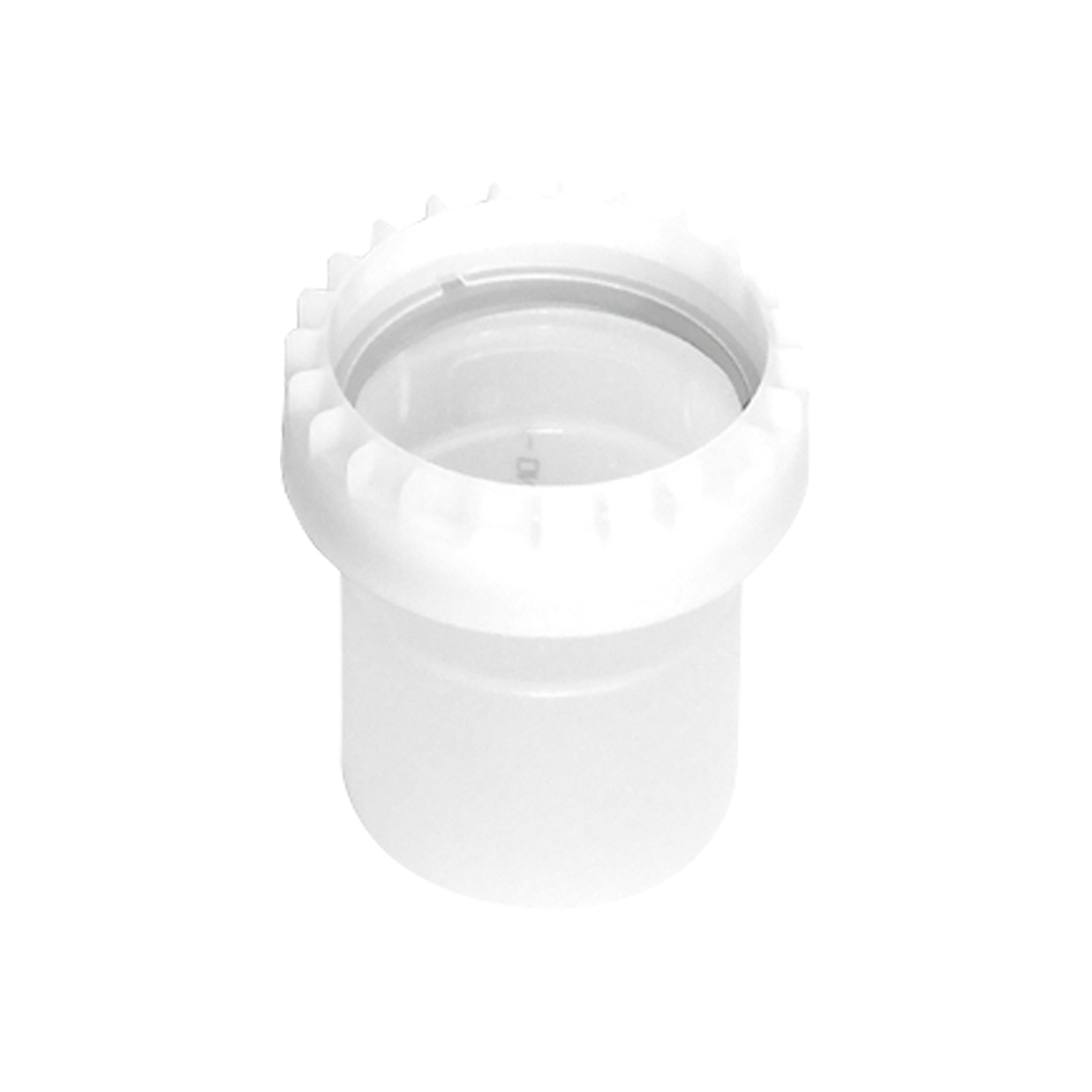 Ubbink France - Raccord bas D80mm flexible mâle à rigide femelle PPTL