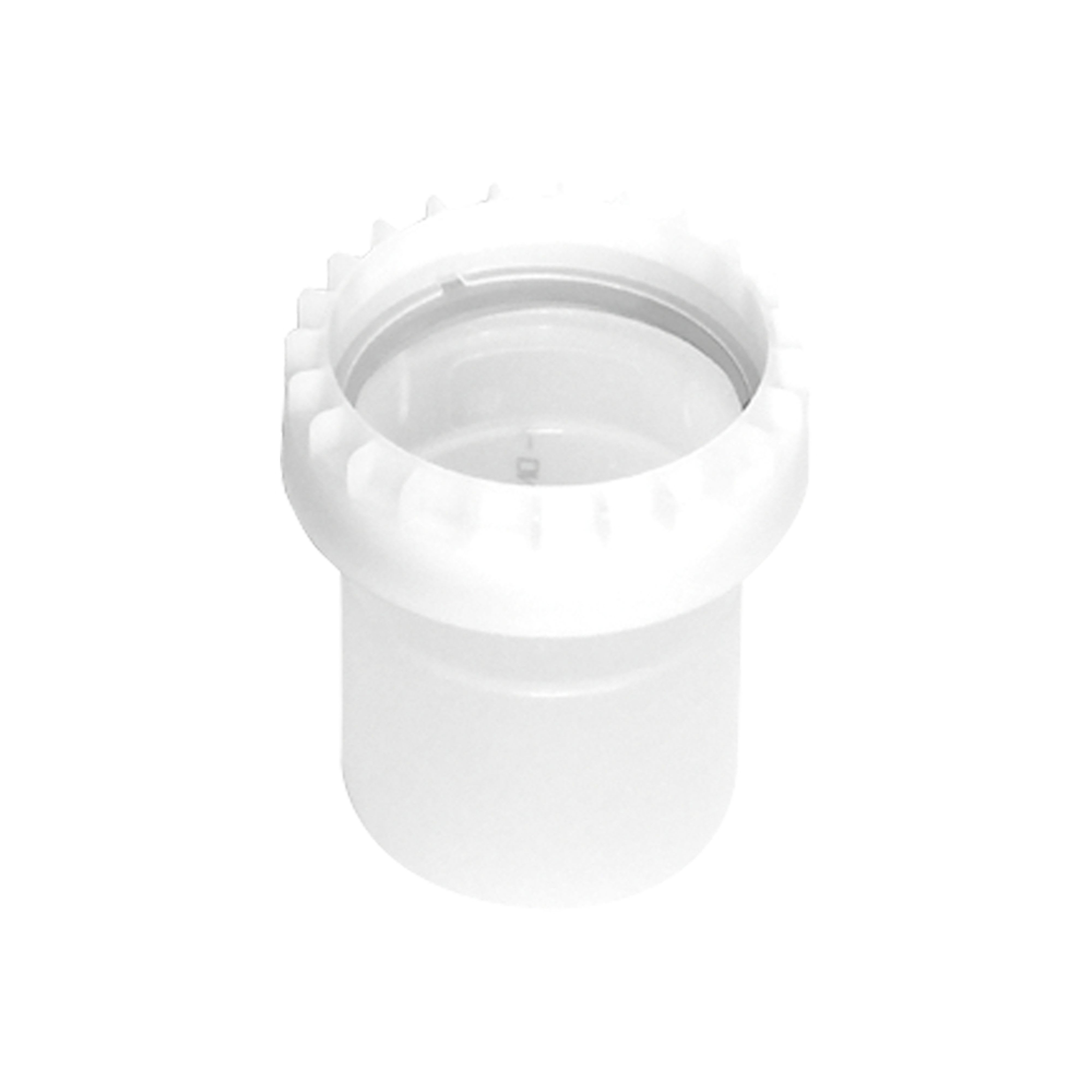 Ubbink France - Raccord bas D80mm flexible mâle à rigide femelle PPtl