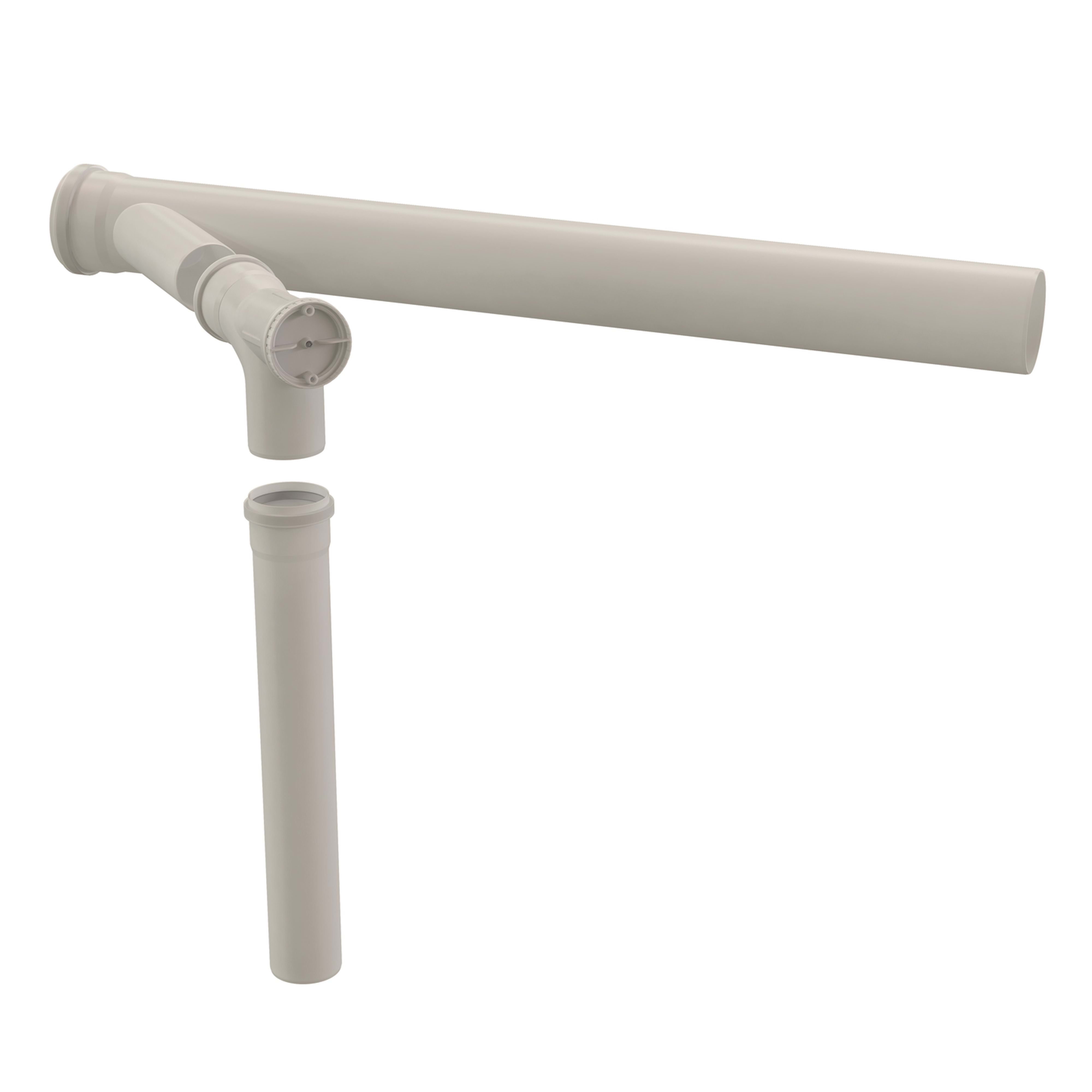 Ubbink France - Kit extension collecteur Chemilux Cascade Condensation D110/80mm