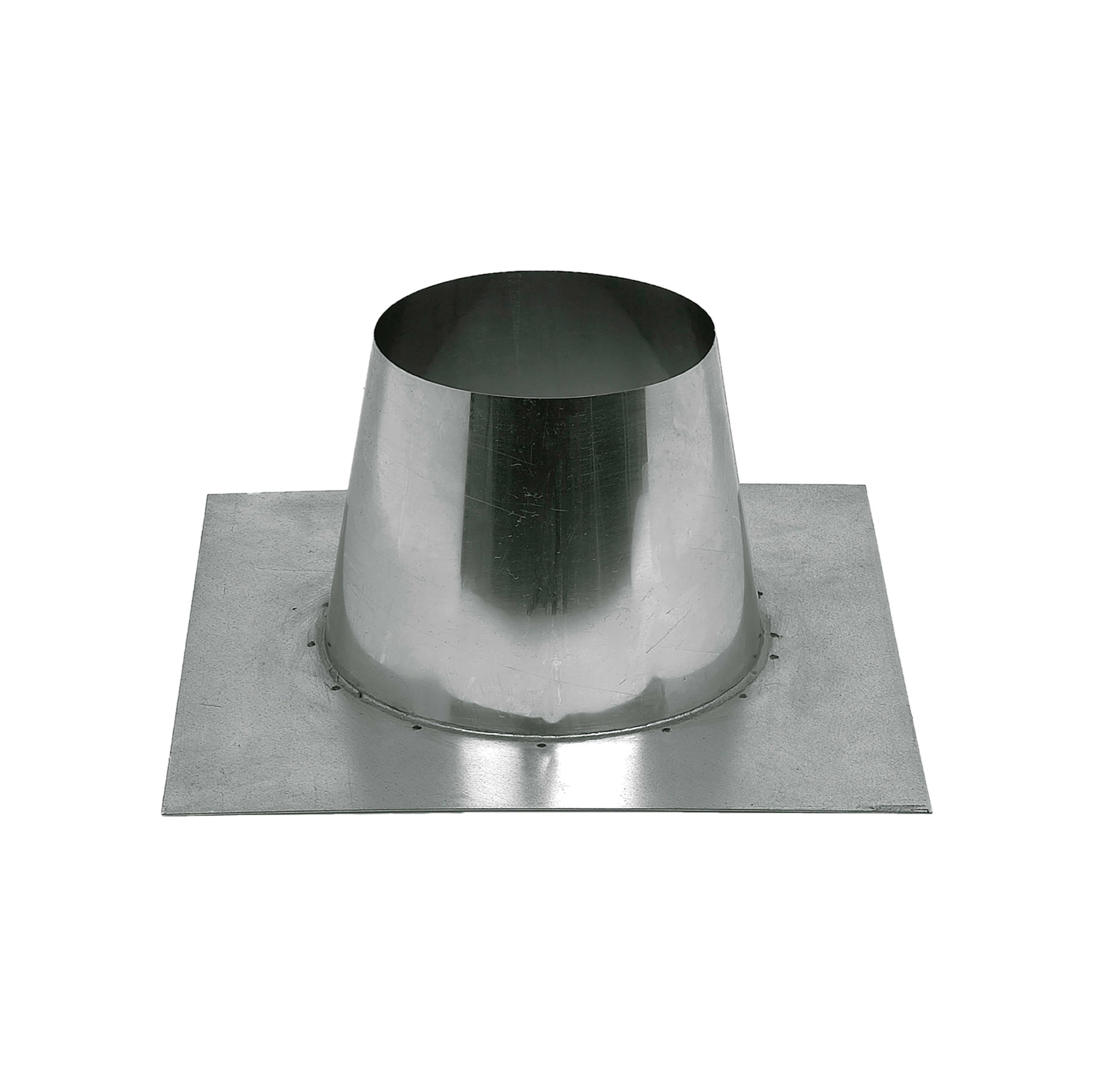 Ubbink France - Solin toit plat 0 à 10° inox D125/200mm