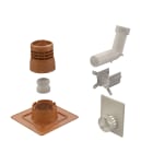 Ubbink France - Kit 2 en 1 B22p-B23p Chemilux Condensation D80mm concentrique ocre