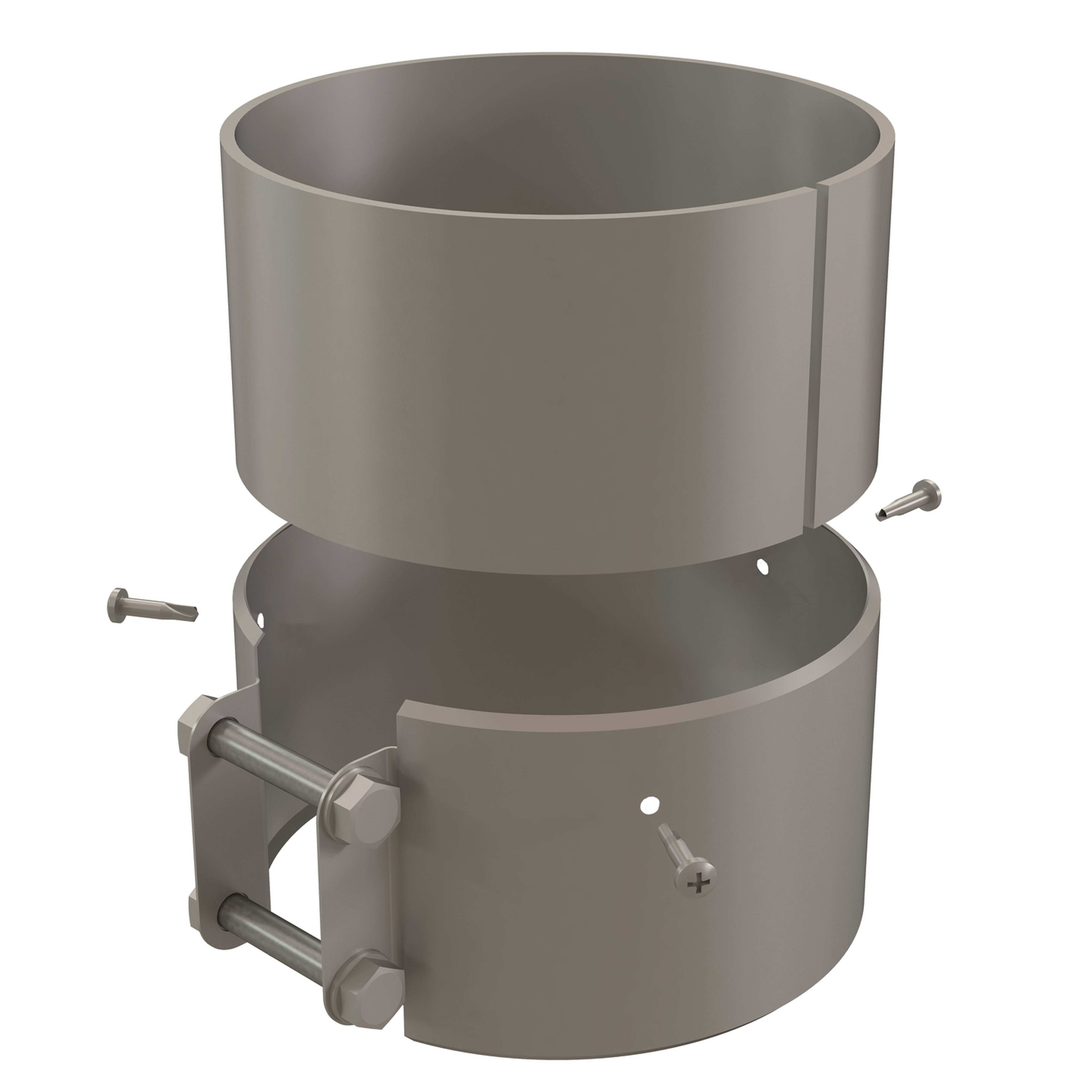 Ubbink France - Kit de recoupe Rolux 3CEP Condensation D80/130mm