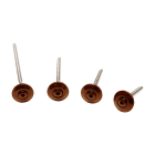 Ubbink France - Vis inox long.80mm ocre RAL 8004 Torx