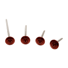 Ubbink France - Vis inox long.60mm marron-rouge RAL 8015 Torx