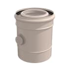 Ubbink France - Adaptateur Rolux Condensation D80M/125M-80F/125F PPTL/galva