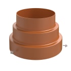 Ubbink France - Kit pour adaptation large mitrons Renolux Chemilux ocre, large