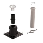 Ubbink France - Kit B22p-B23p Chemilux entrée plafond D110 noir pour flexible