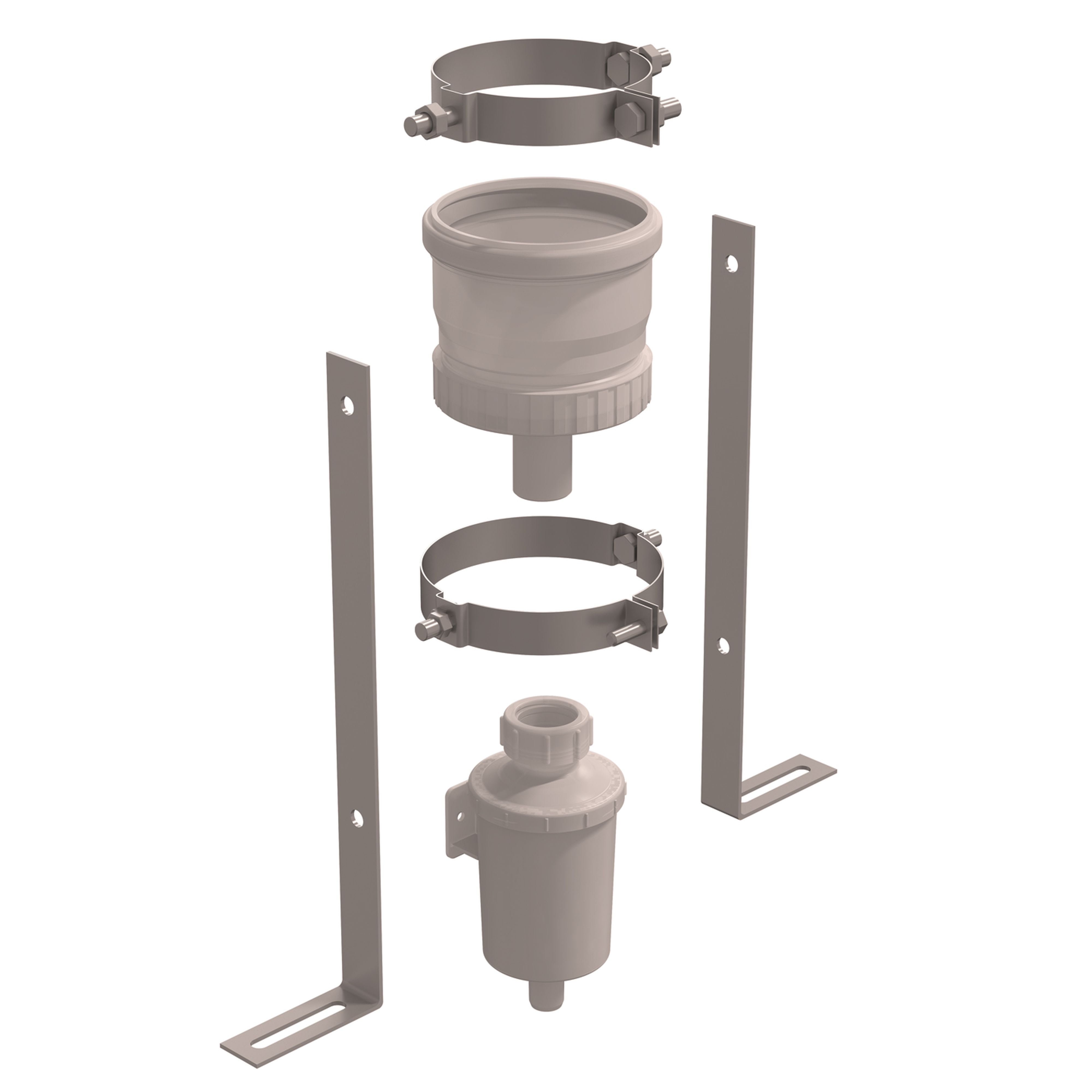 Ubbink France - Kit collecteur Rolux 3CEP Rénovation D125mm