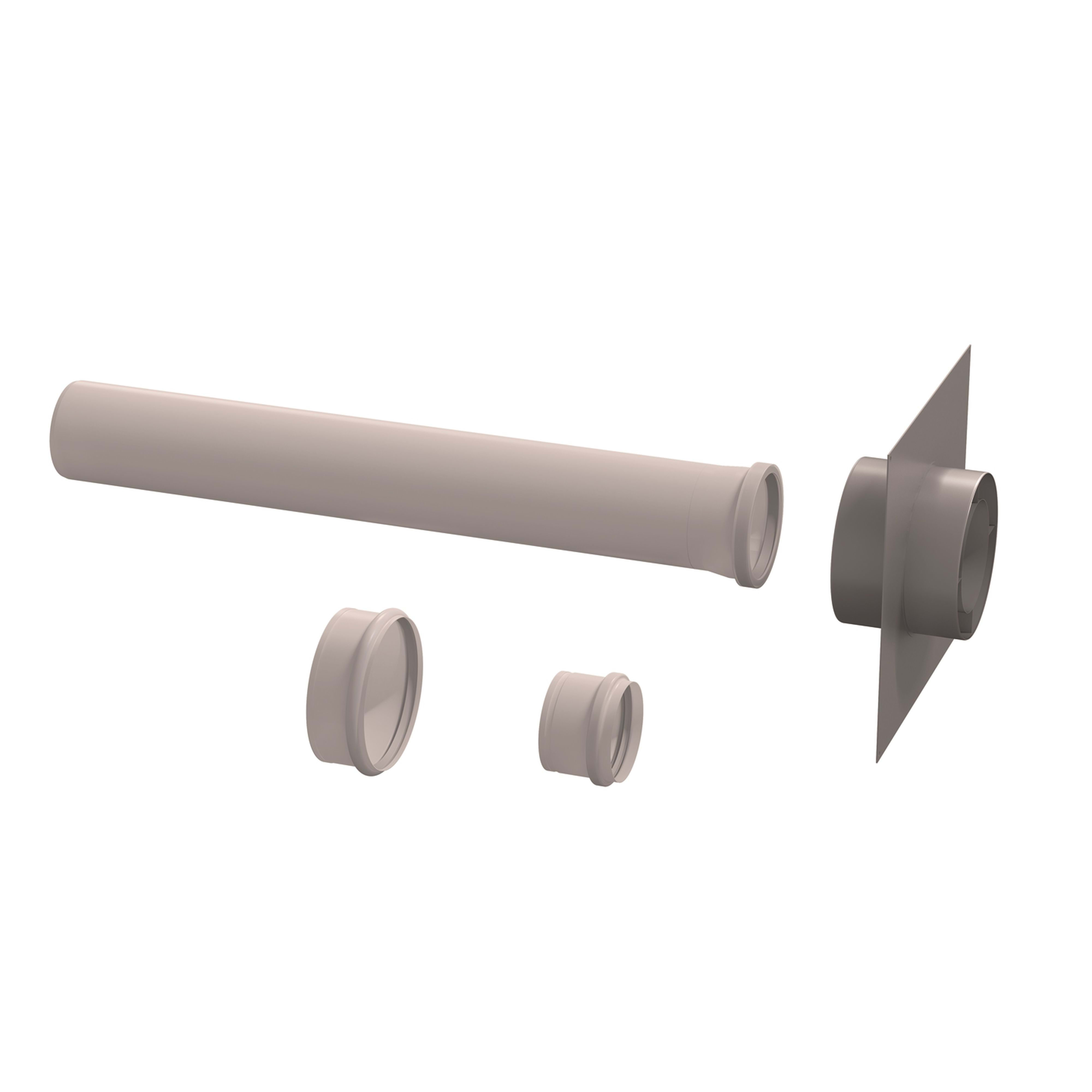 Ubbink France - Kit de liaison Rolux 3CEp Condensation D80/125mm