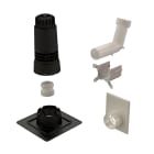 Ubbink France - Kit 2 en 1 Renolux Condensation D80/125mm noir