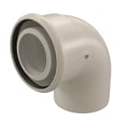 Ubbink France - Cde 60/100 PP/MET 87° C15