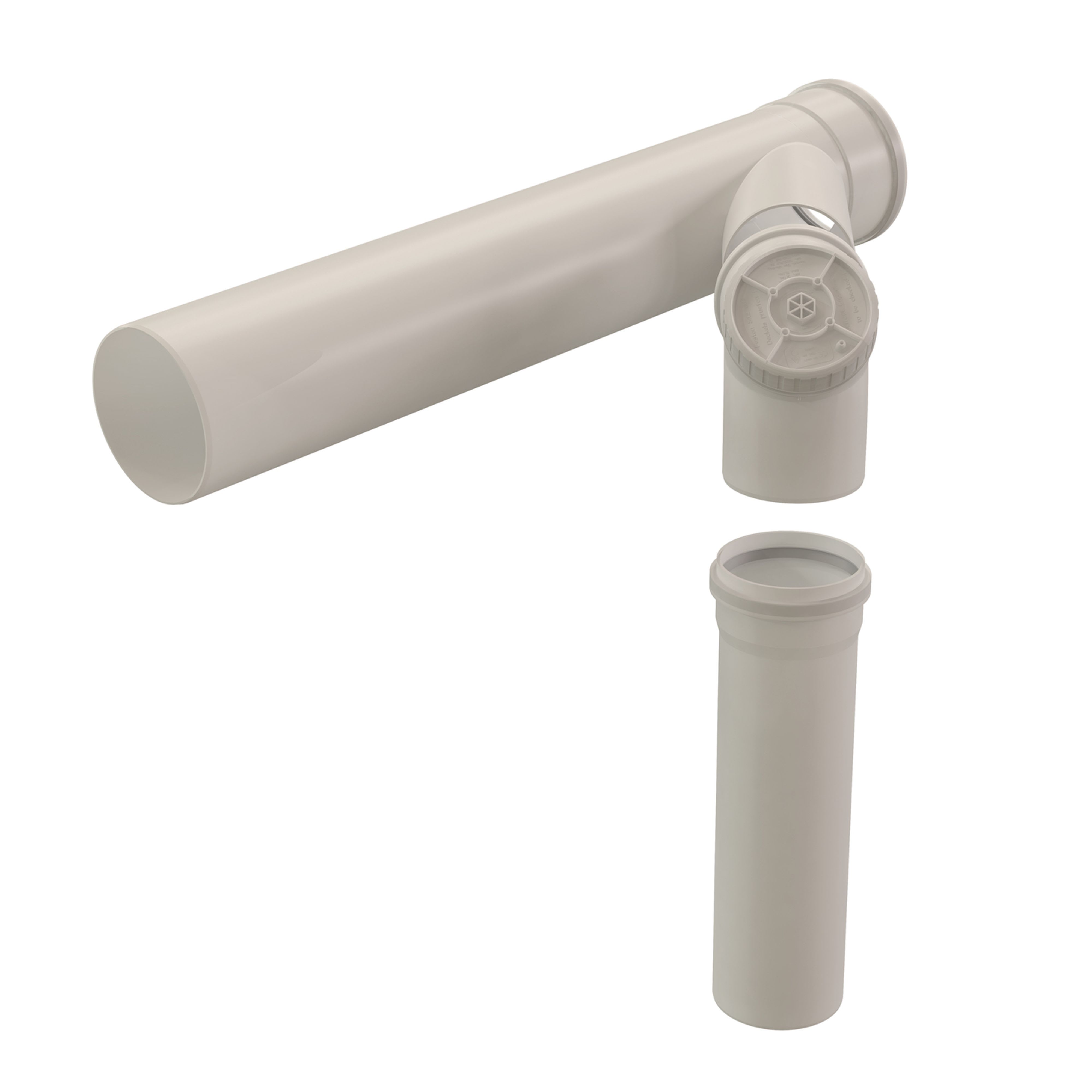 Ubbink France - Kit extension collecteur Chemilux Cascade Condensation D200/160mm