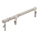 Ubbink France - Kit départ collecteur Chemilux Cascade Condensation D125/80mm