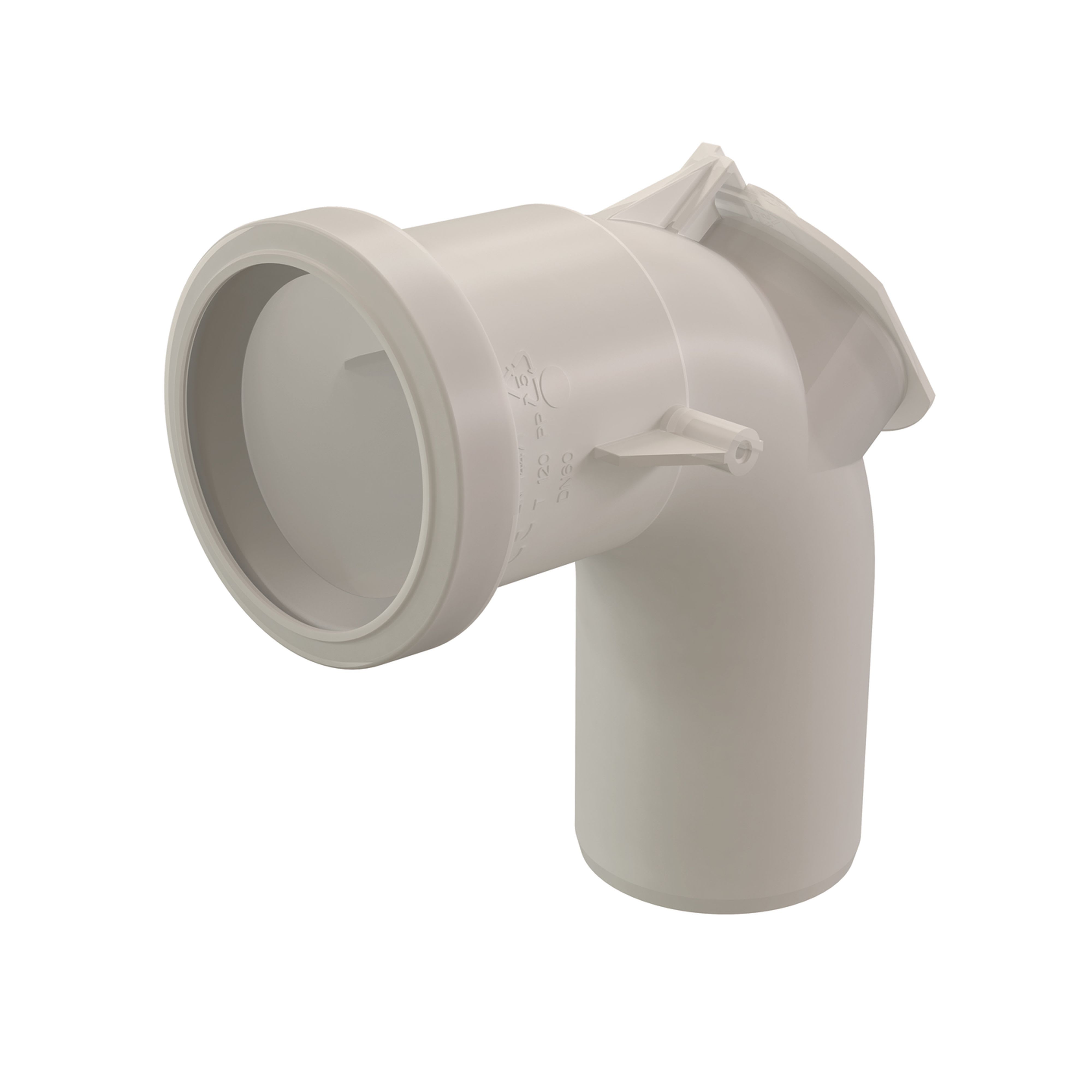 Ubbink France - Coude de visite 87° Chemilux Condensation D60mm PPTL