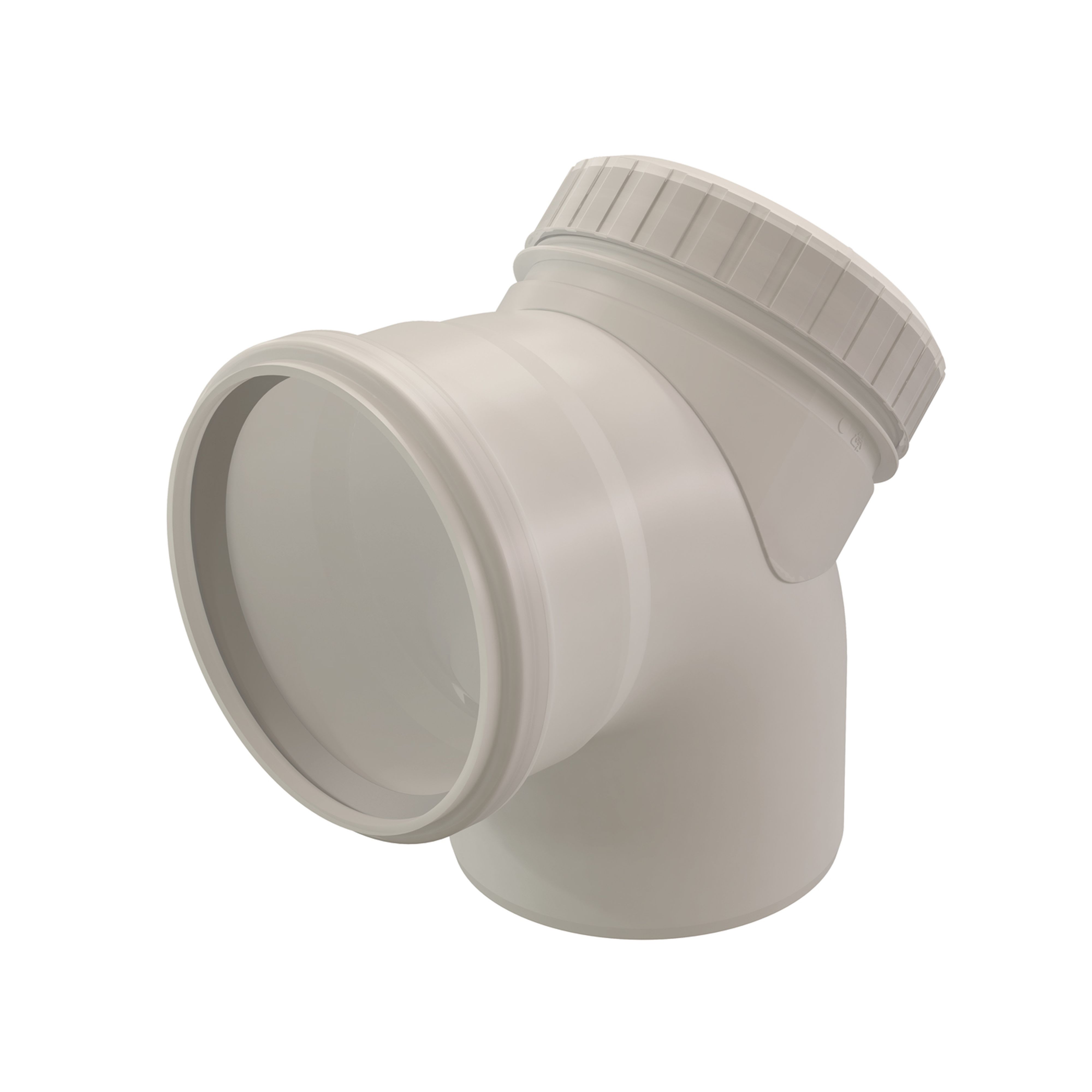 Ubbink France - Coude de visite 87° Chemilux Condensation D160mm PPTL