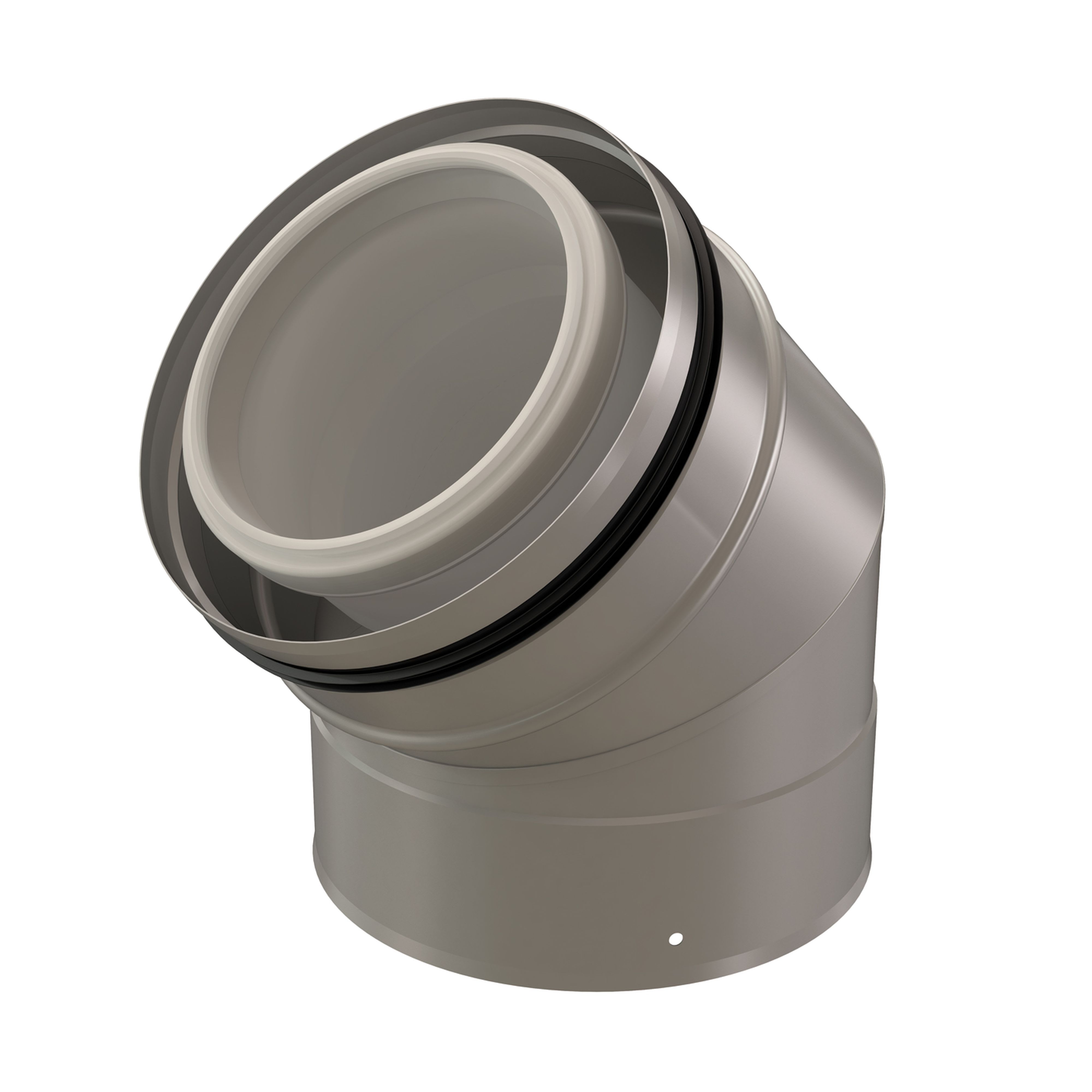 Ubbink France - Coude 45° Rolux 3CEp Condensation D200/300mm