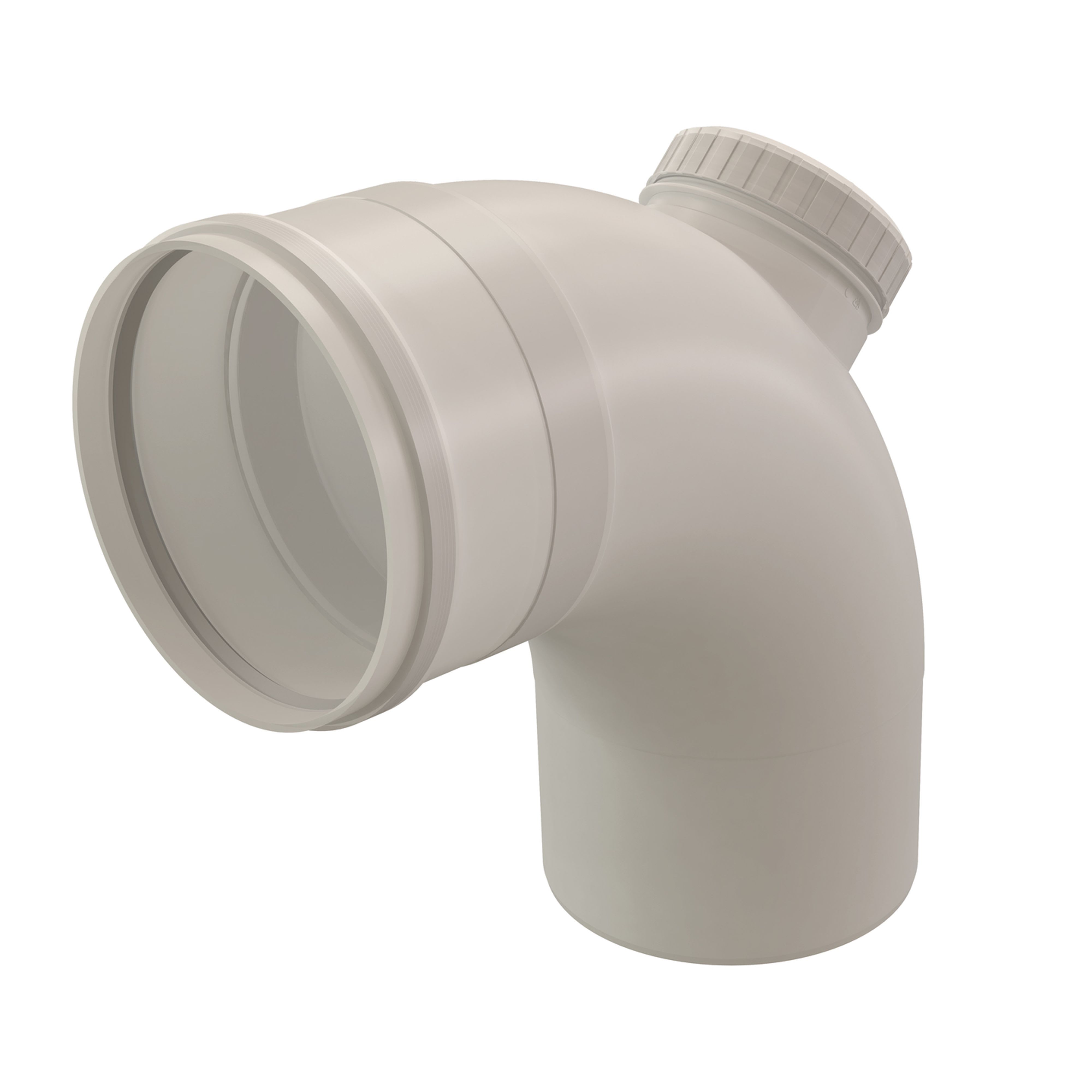 Ubbink France - Coude de visite 87° Chemilux Condensation D250mm PPtl