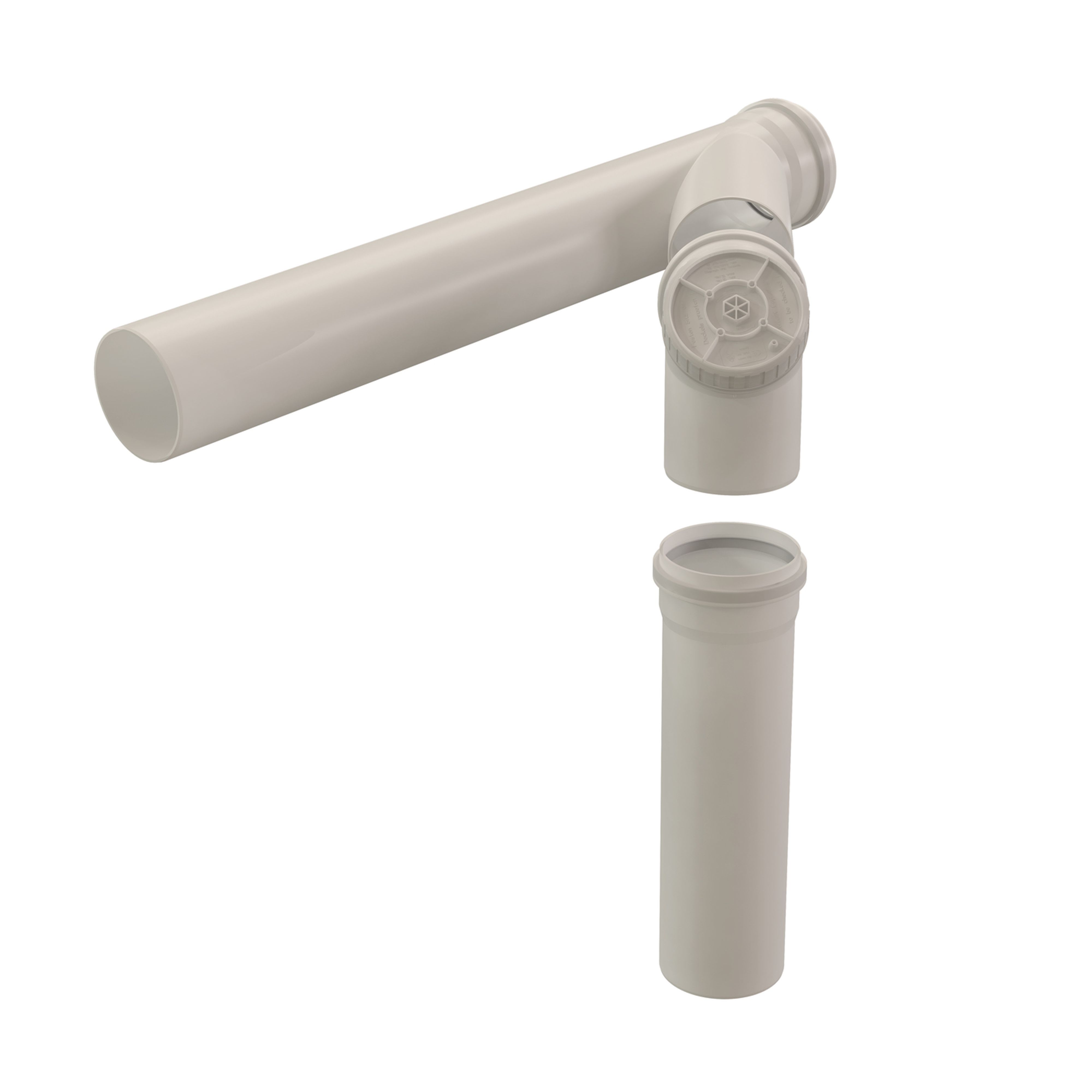 Ubbink France - Kit extension collecteur Chemilux Cascade Condensation D160/160mm