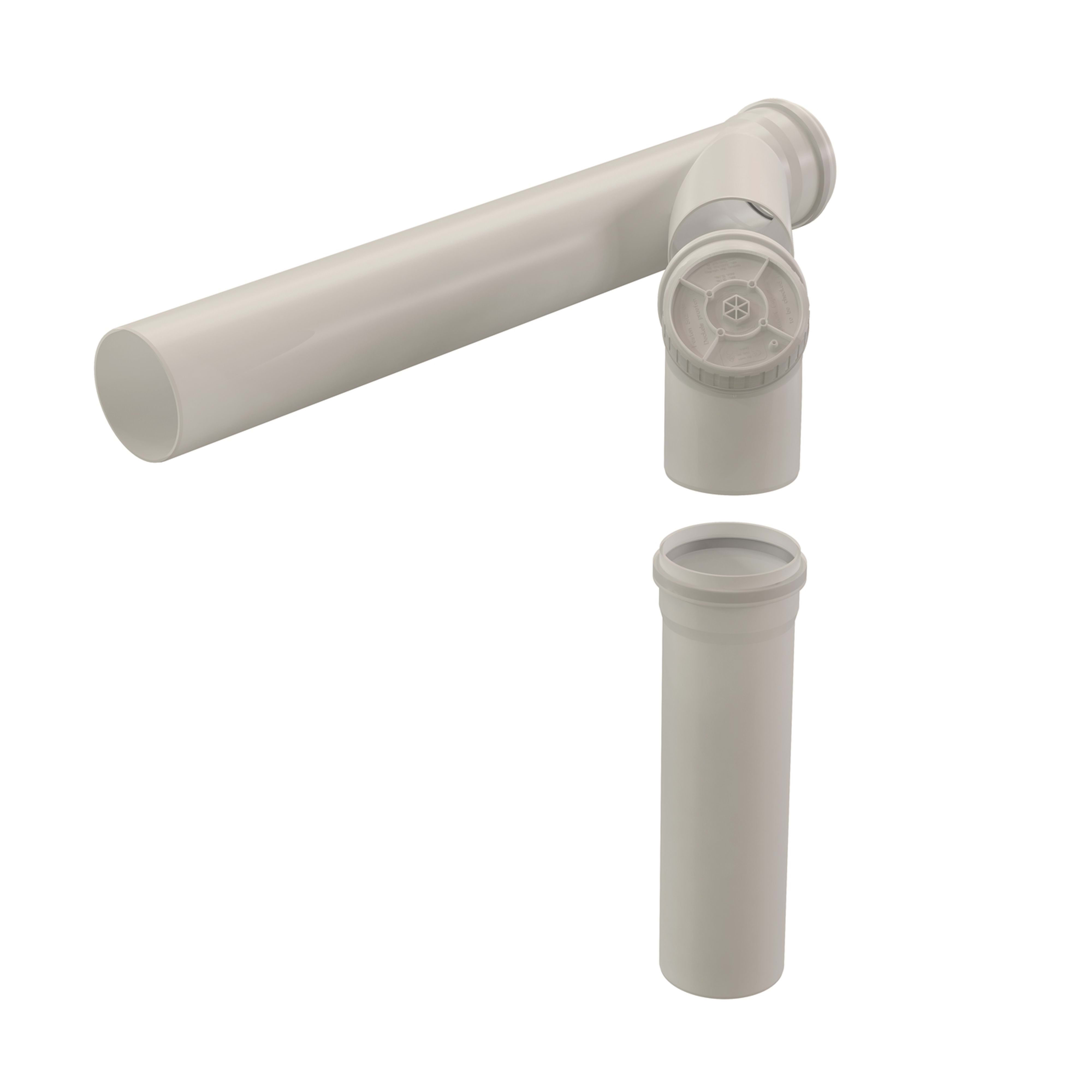 Ubbink France - Kit extension collecteur Chemilux Cascade Condensation D160/160mm