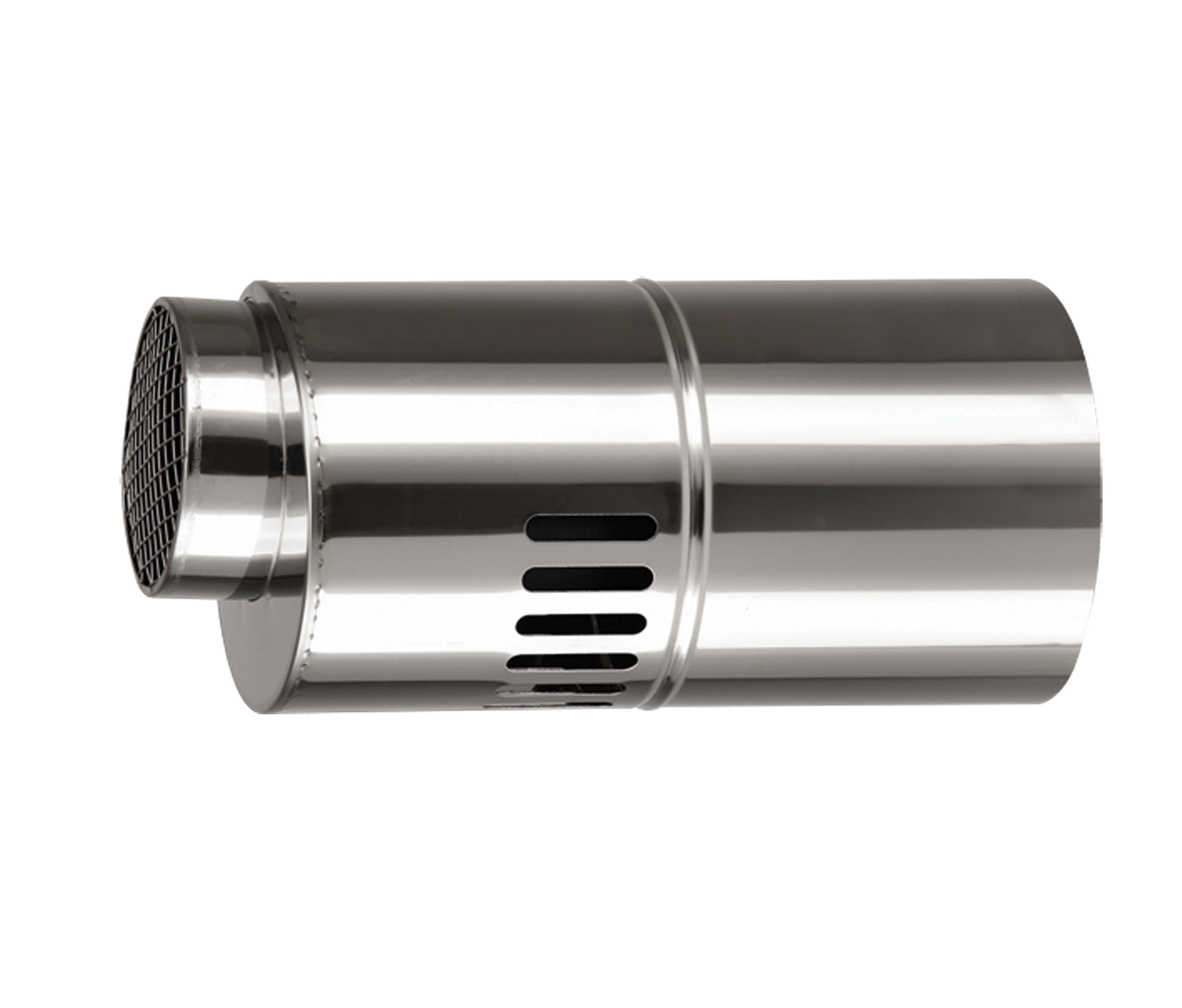 Ubbink France - Terminal horizontal Rolux Condensation D110/160mm inox