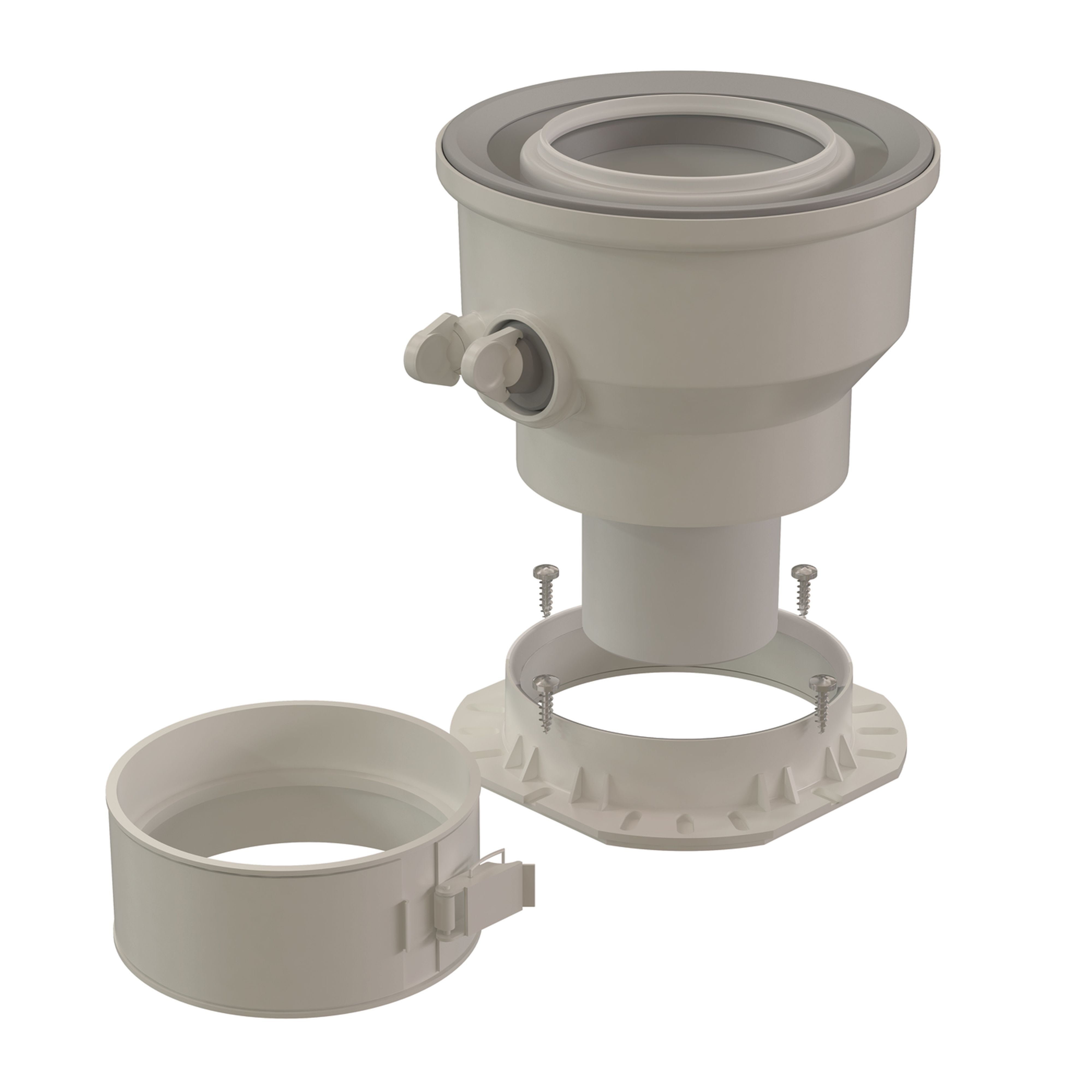 Ubbink France - Kit adaptateur Rolux Condensation D60/100-80/125mm