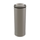 Ubbink France - Conduit 3CET D125/200mm long.500mm PPtl/métal