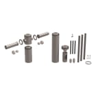 Ubbink France - Kit départ 3CET concentrique D125/200mm 2 Appareils à 180° avec support trépied