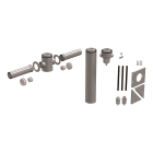 Ubbink France - Kit départ 3CET concentrique D125/200mm 2 Appareils à 180° avec support chaise