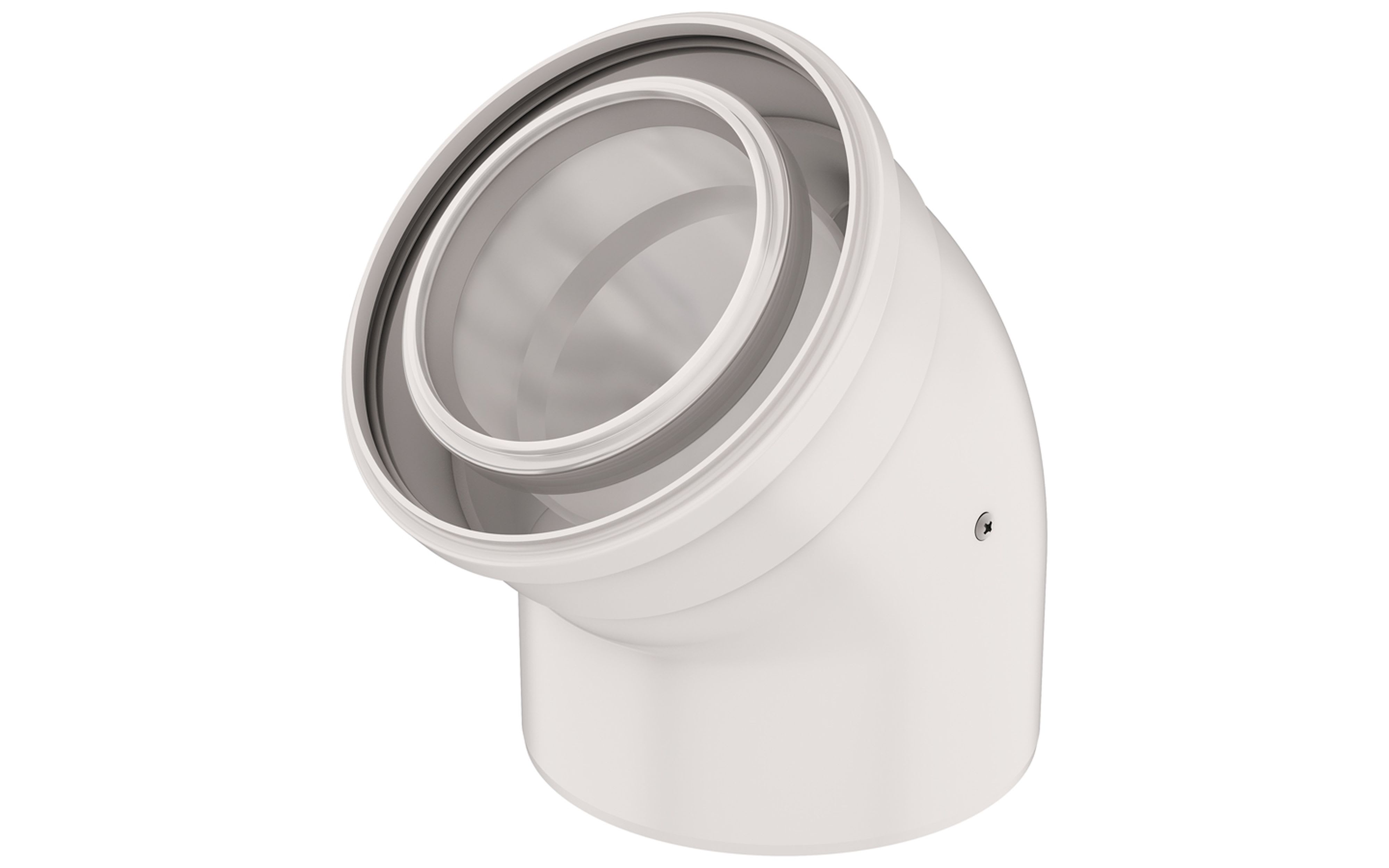 Ubbink France - Coude 45° Rolux Condensation D110/160mm PPtl/alu